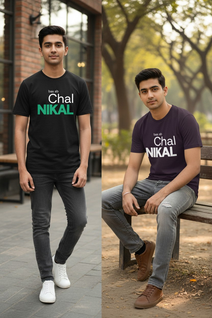Chal Nikal Tee Men