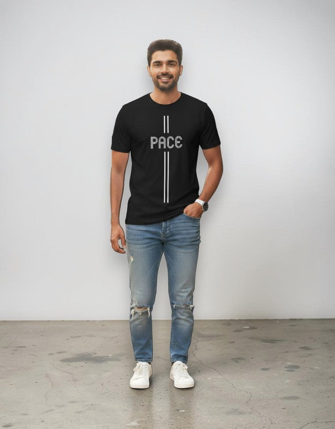 PACE - Black Supima Tee